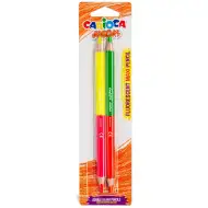 Neon doppelseitiges 2er Maxi-Buntstift-Set - Carioca