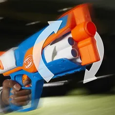 Nerf: N-Serie: Agility Schaumstoffblaster mit 12 Darts - Hasbro Bild 5