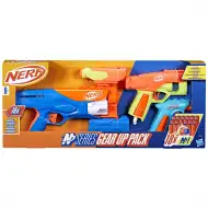 Nerf: N-Series: Gear Up Pack 3-teiliges Schaumstoffschusssatz mit 18 Patronen - Hasbro