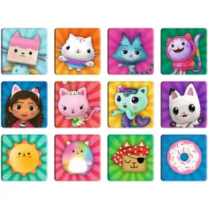 Netflix: Gabby's Dollhouse 2-in-1-Puzzle + Memory-Spiel Bild 2
