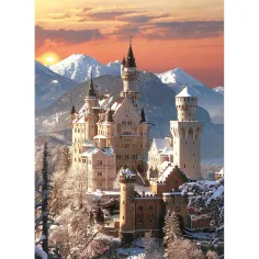 Neuschwanstein Schloss 1500-teiliges HQC Puzzle 59,5x84,5cm - Clementoni Bild 2