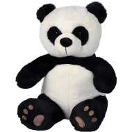 Nicotoy: Sitzender Panda-Plüschtier 33 cm - Simba Toys