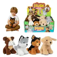 Niedlicher Plüschwelpe, 15 cm, in verschiedenen Ausführungen, 1 Stück.