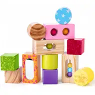Niny Bausteine mit Kugeln und Spiegel 12er-Set - Woodyland