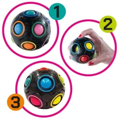 Noris: Magischer Farbenwirbel Logikball - Simba Toys Bild 3