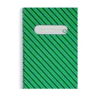 Novum glattes Spiralheft A/5 80 Blatt
