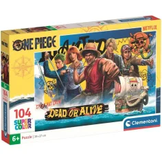 One Piece – Die Crew, 104-teiliges Supercolor-Puzzle – Clementoni