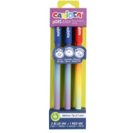 Oops radierbare Stifte, 3er-Set, 0,7 mm - Carioca