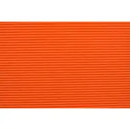 Orange Dekorations-3D-Wellpappe-Rolle B/2 50x70cm 1 Stück