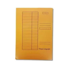 Orange Mappe mit Schnurverschluss, A4, 230 g/m²