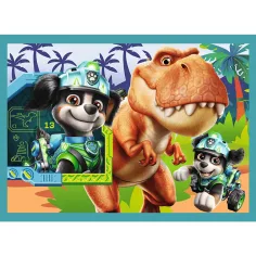 Paw Patrol Abenteuer auf der Dino-Insel 4-in-1 Puzzle-Set - Trefl Bild 4