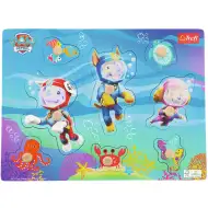 PAW Patrol Taucherhunde im Einsatz Holz-Formenpuzzle – Trefl