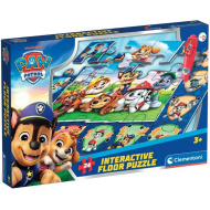PAW Patrol interaktives 24-teiliges Bodenpuzzle - Clementoni
