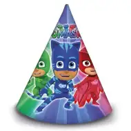 PJ Masks Papier Partyhüte 6er-Set