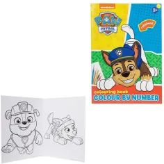 Paw Patrol: Malen nach Zahlen – Sticker-Malbuch Bild 2