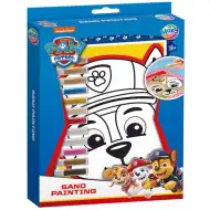 Paw Patrol Sandbild Bastelset, 4-teiliges Kreativ-Set