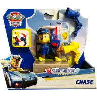Paw Patrol: Search &amp; Rescue Chase Hund mit Zubehör – Spin Master