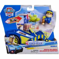 Paw Patrol: Search &amp; Rescue Rückziehbares Rubble-Fahrzeug mit Figur - Spin Master