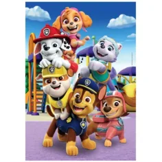Paw Patrol Supercolor 104-teiliges Puzzle - Clementoni Bild 2