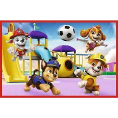 Paw Patrol ein spielerischer Tag 2x24-teiliges Puzzle - Trefl Bild 2