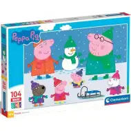 Peppa Wutz 104-teiliges Maxi Supercolor Puzzle - Clementoni