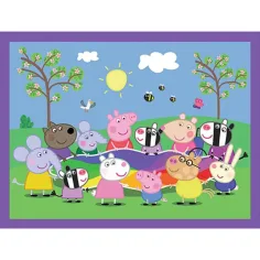 Peppa Wutz 2-in-1 Puzzle und Memospiel - Trefl Bild 3
