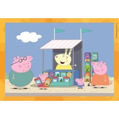 Peppa Wutz 4-in-1 Supercolor-Puzzle - Clementoni Bild 2