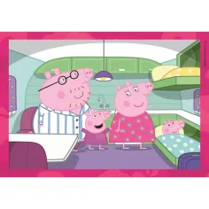 Peppa Wutz 4-in-1 Supercolor-Puzzle - Clementoni Bild 4