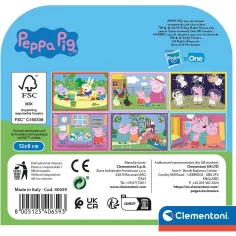 Peppa Wutz 6er-Set Märchenwürfel - Clementoni Bild 2