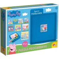 Peppa Wutz 8-in-1 25-teiliges progressives Puzzle – Lisciani