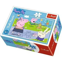 Peppa Wutz schönste Tage 54-teiliges Mini-Puzzle 4 verschiedene - Trefl Bild 3