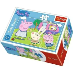 Peppa Wutz schönste Tage 54-teiliges Mini-Puzzle 4 verschiedene - Trefl Bild 4