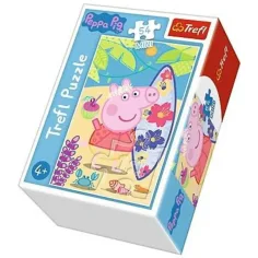 Peppa Wutz schönste Tage 54-teiliges Mini-Puzzle 4 verschiedene - Trefl Bild 5