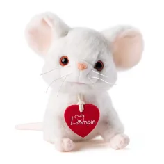 Petit sitzende Plüschmaus 14 cm - Lumpin