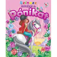 Pferde und Ponys ausmalen - Blumenkronen