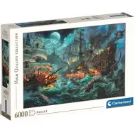 Piratenkampf HQC Puzzle 6000 Teile - Clementoni