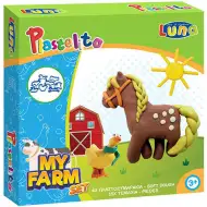 Plastelito Farm Knetset mit Formen