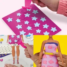 Play-Doh: Barbie Glitzer und Edelsteine Knetset – Hasbro Bild 2