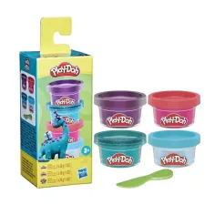 Play-Doh: Dino Mini 4er-Knetset - Hasbro Bild 2