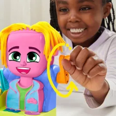 Play-Doh: Friseursalon mit 6 Dosen Knete - Hasbro Bild 3