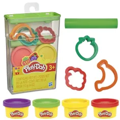 Play-Doh: Knetset im Aufbewahrungsbehälter – mit Obstformen – Hasbro
