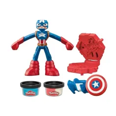 Play-Doh: Marvel Captain America Spielset - Hasbro Bild 2