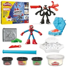 Play-Doh: Marvel Spider-Man Launch & Slice Kampfspielset - Hasbro Bild 3