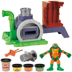 Play-Doh: Teenage Mutant Ninja Turtles Slice and Blast Pizza Spielset – Hasbro Bild 2
