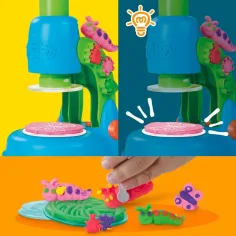 Play-Doh: Wonder Glow Mikroskop-Knetset mit leuchtenden Elementen – Hasbro Bild 2