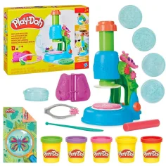 Play-Doh: Wonder Glow Mikroskop-Knetset mit leuchtenden Elementen – Hasbro Bild 3