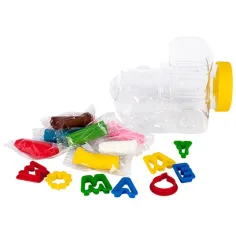 Play-Dough: Heroes Zugknetset 8x15g Bild 2