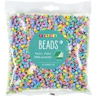 PlayBox: 5-mm-MIDI-Bügelperlen in Pastellfarben, 6000er-Packung