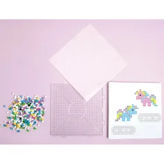 PlayBox: 5-mm-MIDI-Einhorn-Kreativ-Bügelperlen-Set Bild 2