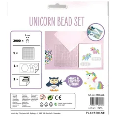 PlayBox: 5-mm-MIDI-Einhorn-Kreativ-Bügelperlen-Set Bild 3